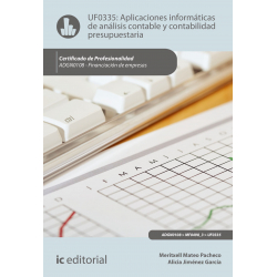 Aplicaciones informáticas de análisis contable y contabilidad presupuestaria. ADGN0108