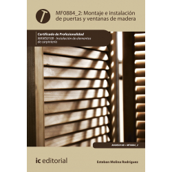 Montaje e instalación de puertas y ventanas de madera MF0884_2 (2ª Ed.)