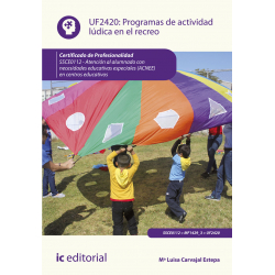 Programas de actividad lúdica en el recreo UF2420 (2ª Ed.)