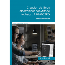 Creación de libros electrónicos con Adobe Indesign. ARGA002PO