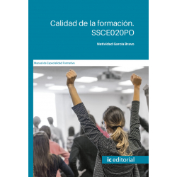 Calidad de la formación. SSCE020PO