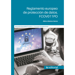 Reglamento europeo de protección de datos. FCOV011PO