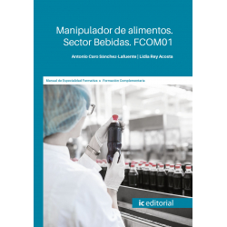 Manipulador de alimentos. Sector Bebidas. FCOM01