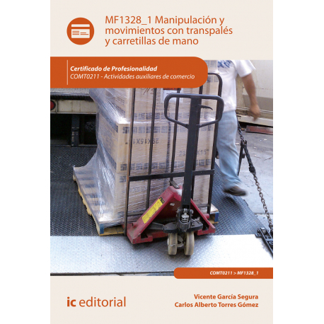 Manipulación y movimientos con transpalés y carretillas de mano MF1328_1