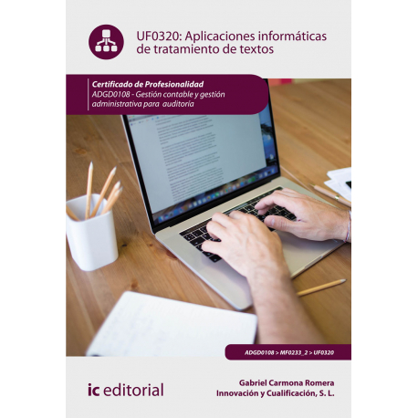 Aplicaciones informáticas de tratamiento de textos UF0320