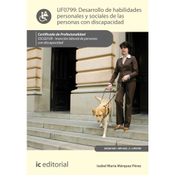 Desarrollo de habilidades personales y sociales de las personas con discapacidad. SSCG0109