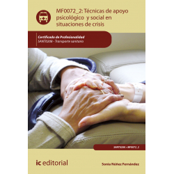 Técnicas de apoyo psicológico y social en situaciones de crisis  MF0072_2 (2ª Ed.)
