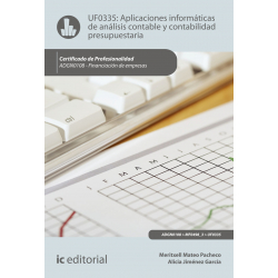 Aplicaciones informáticas de análisis contable y contabilidad presupuestaria  UF0335