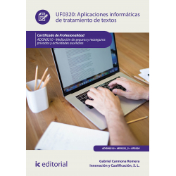 Aplicaciones informáticas de tratamiento de textos. ADGN0210