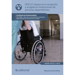 Apoyo en la recepción y acogida en instituciones de personas dependientes. SSCS0208