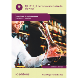 Servicio especializado de vinos. MF1110