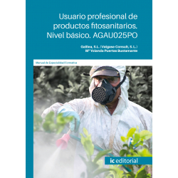 Usuario profesional de productos fitosanitarios. Nivel básico. AGAU025PO