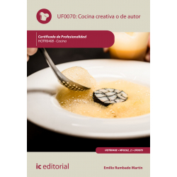 Cocina creativa o de autor. UF0070