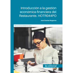 Introducción a la gestión económica-financiera del Restaurante. HOTR044PO