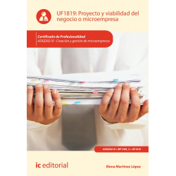 UF1819: Proyecto y viabilidad del negocio o microempresa