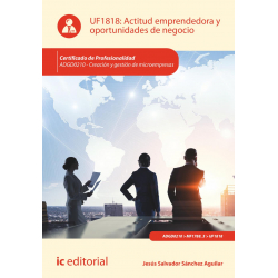 Actitud emprendedora y oportunidades de negocio UF1818 (2ª Ed.)