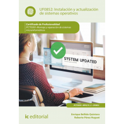 Instalación y actualización de sistemas operativos. UF0852