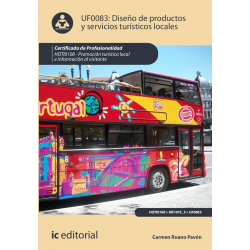 Diseño de Productos y servicios turísticos locales. UF0083