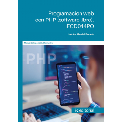 Programación web con PHP (software libre). IFCD044PO