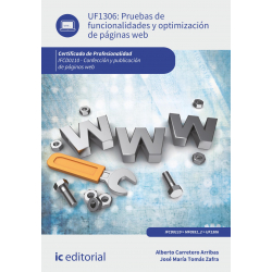 Pruebas de funcionalidades y optimización de páginas web. IFCD0110