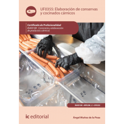 Elaboración de conservas y cocinados cárnicos. UF0355